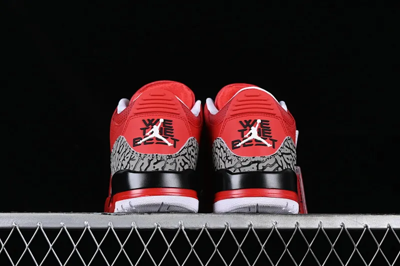 All categories Air Jordan Jordan series basketball shoes Air Jordan 3 DJ Khaled x Air Jordan 3 AJ3 Joe 3 joint model bright red AJ3-770438